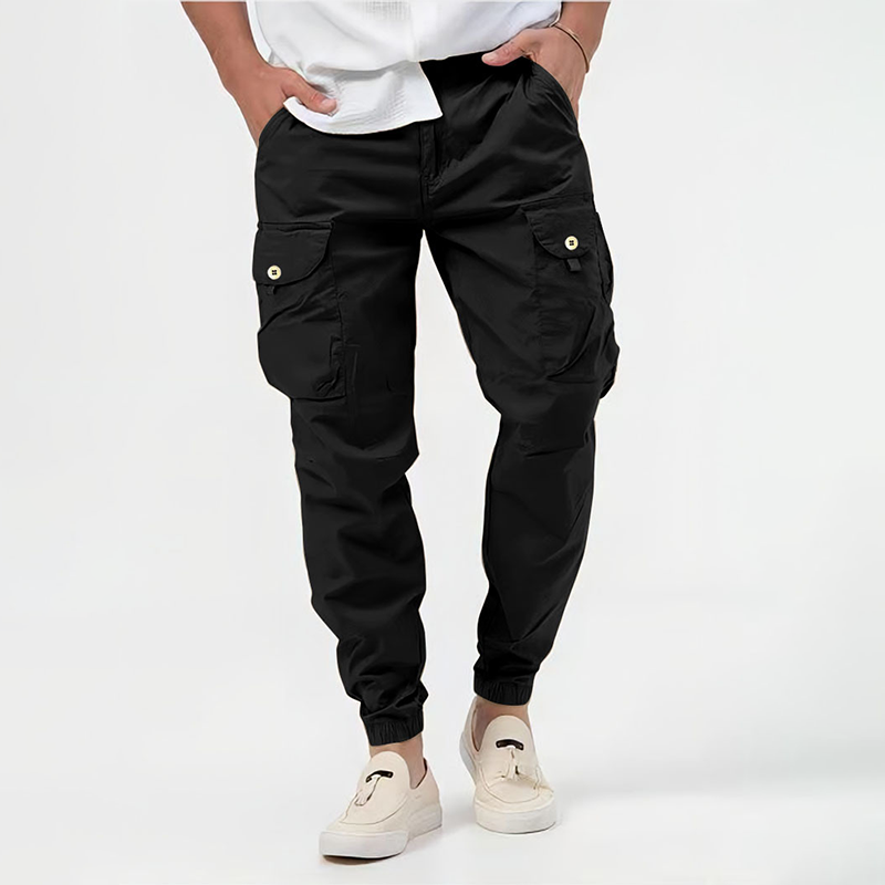 Relaxed Fit Men's Cargo Joggers
