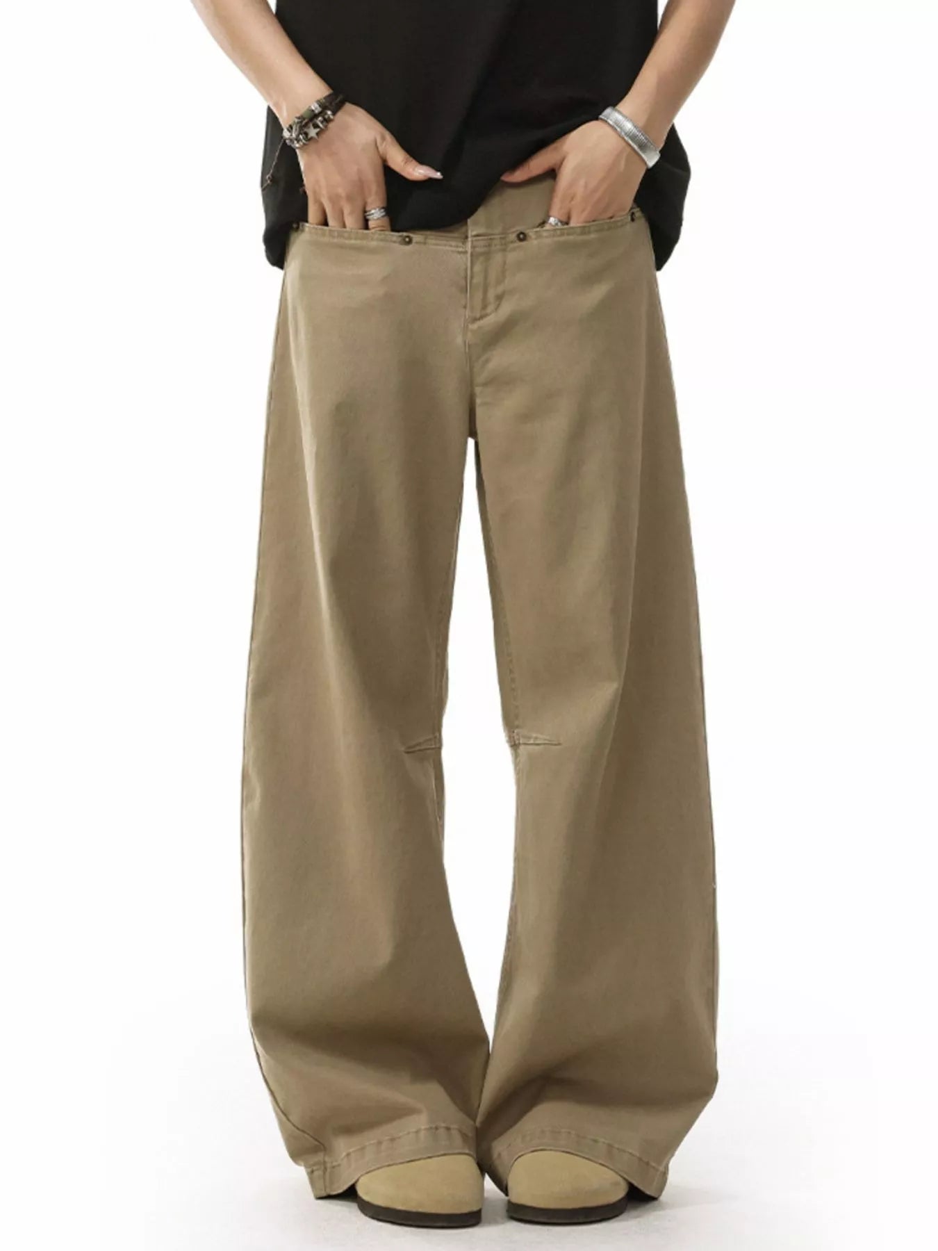 Comfortable Loose Fit Men's Pants - BritishElegance