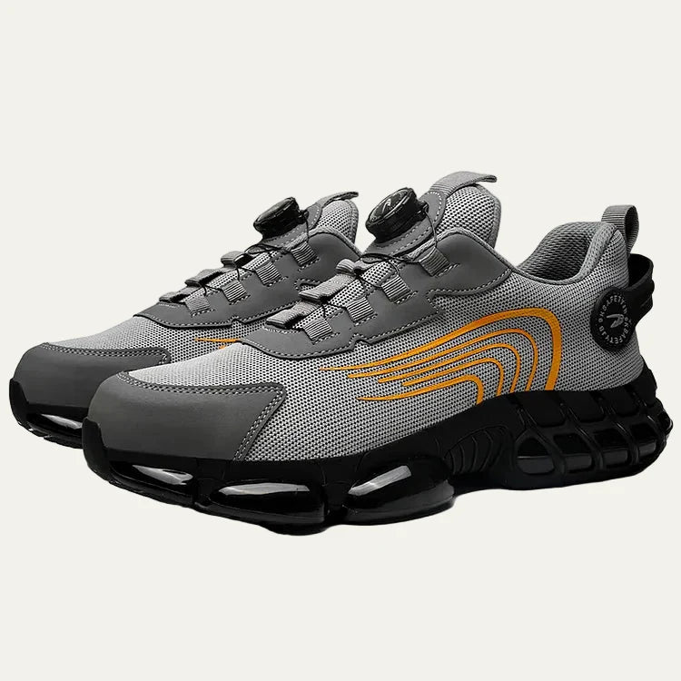 Men’s Futuristic Mesh Sneaker with Rotary Lacing System