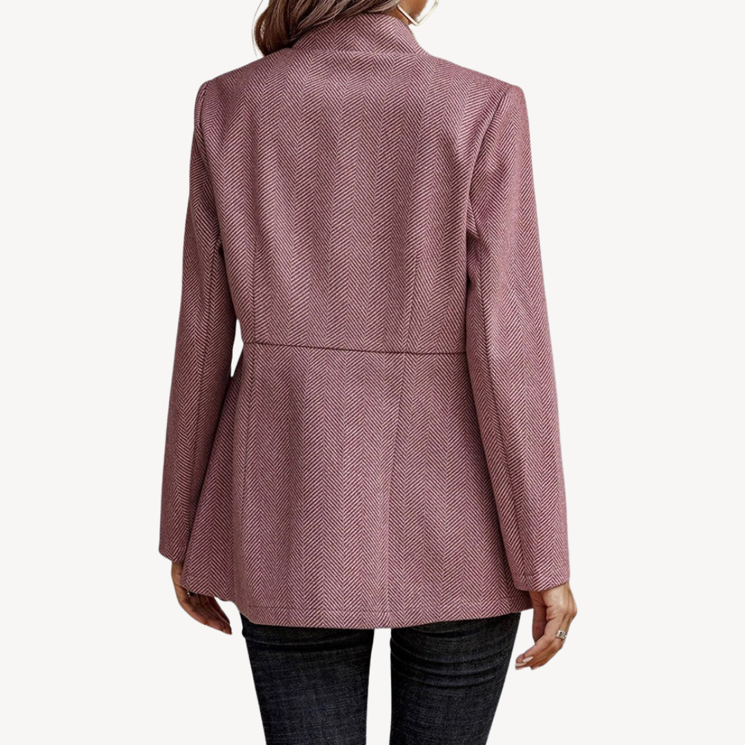 Women’s Herringbone Blazer Jacket