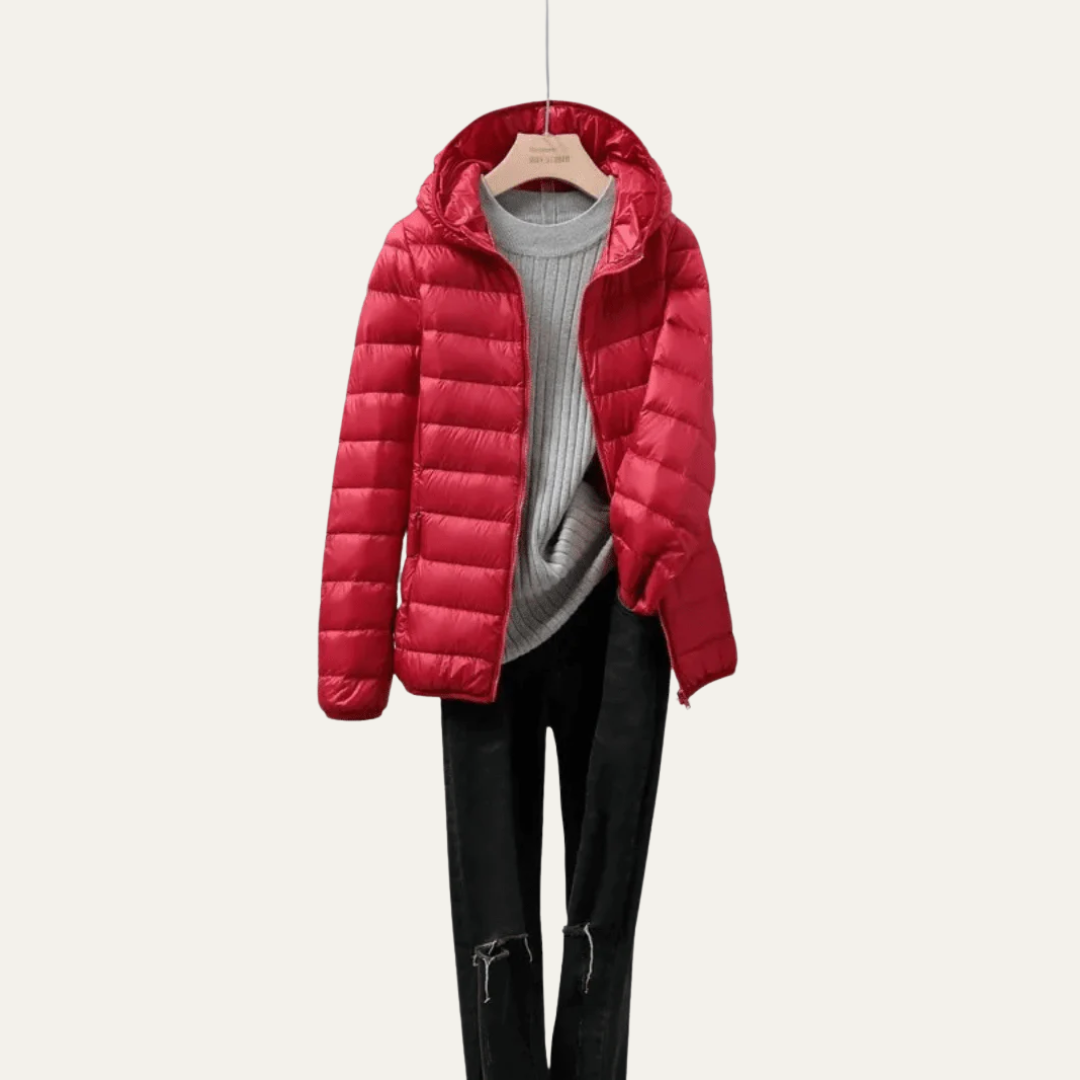 Women’s Shiny Ultralight Puffer Jacket