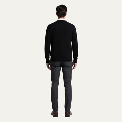 Men’s Short Sleeve Waffle Knit Crew Neck Top