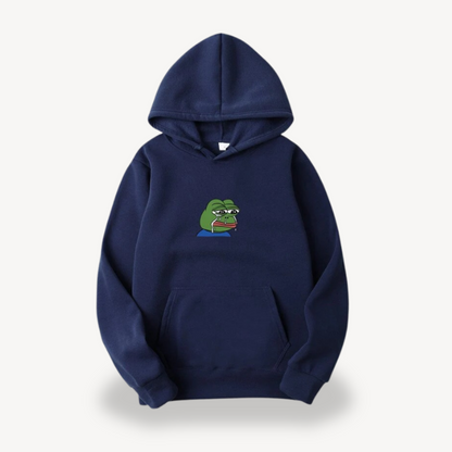 Pepe Frog Graphic Hoodie for Men