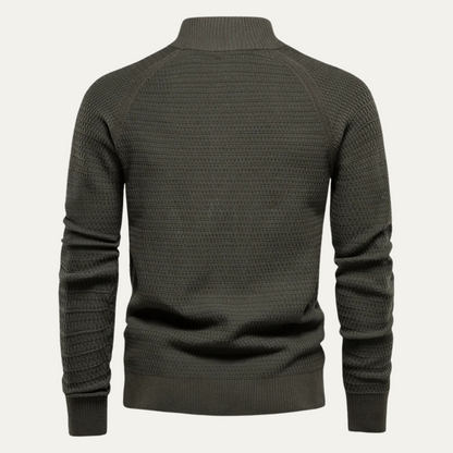 The Caernarfon Men's Casual Button Up Knitted Cardigan