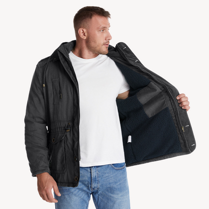 Men's Winter Parka – Waterproof Fur-Lined Jacket