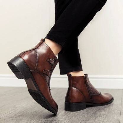 The Oxford Elegant Chelsea Boots for Men - Winter Luxury Business Shoes