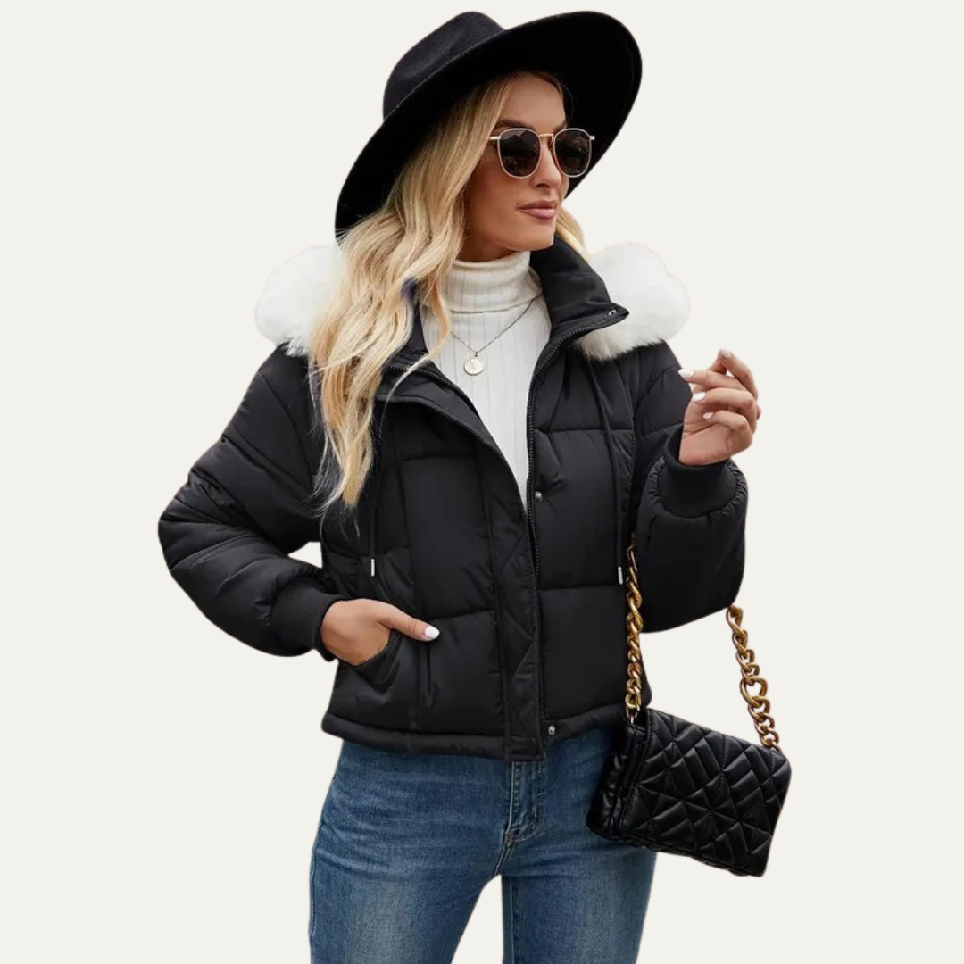 Women’s Warm Cropped Puffer Jacket