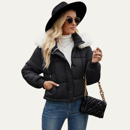 Women’s Warm Cropped Puffer Jacket