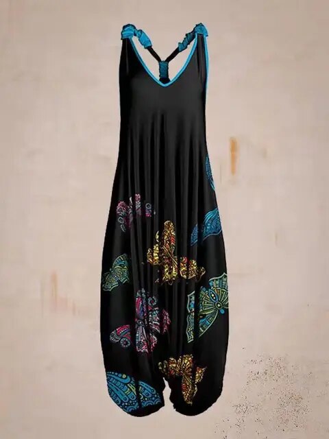 Chic Summer Sleeveless Women's Jumpsuit
