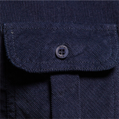 The Castellina Men’s Casual Button Up Corduroy Shirt