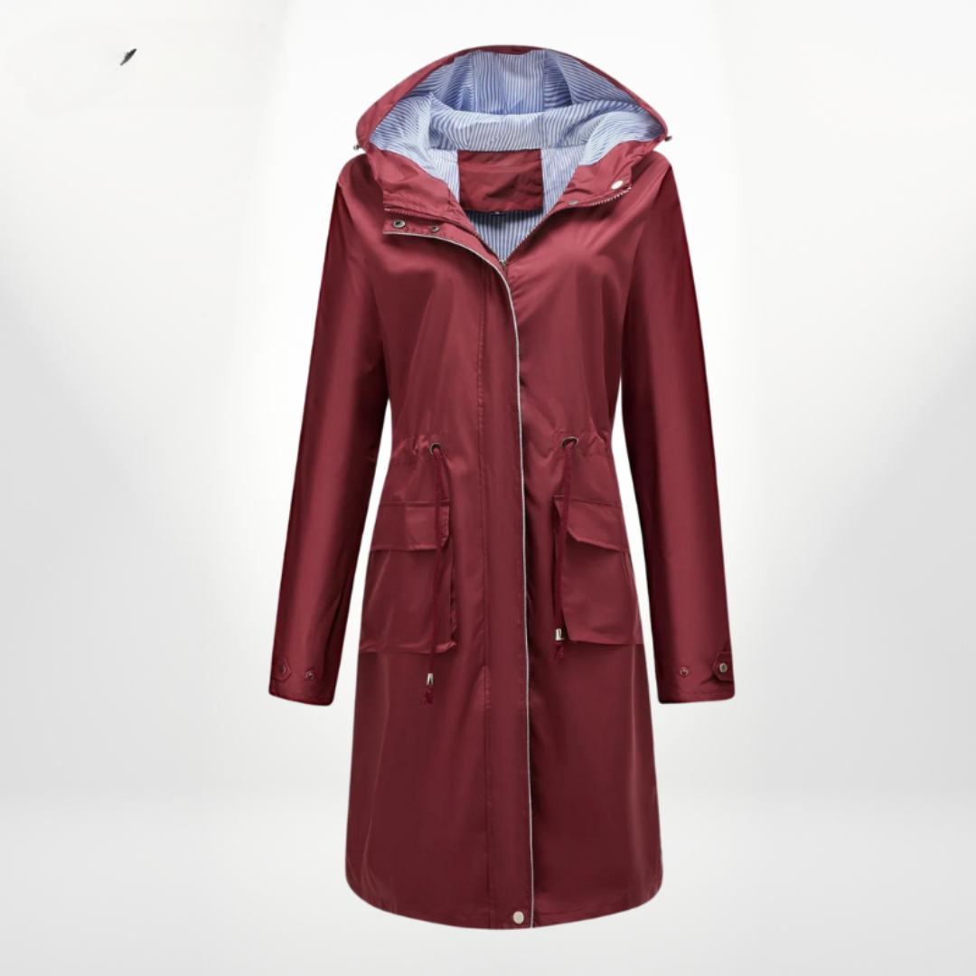 Waterproof Women's Hooded Parka Jacket Coat