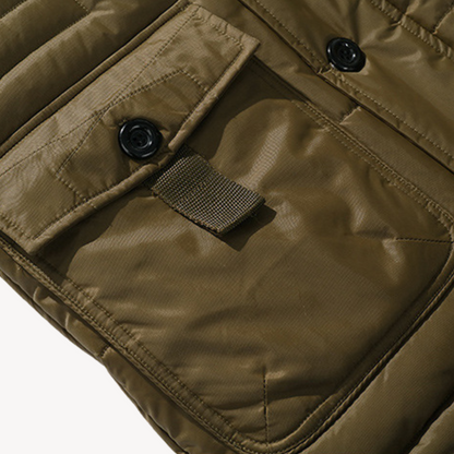 Men’s Waterproof Winter Jacket - Faux Fur Hood