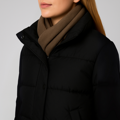 Yashi | Quilted Parka Jacket - Oversized Insulated Winter Outerwear for Women