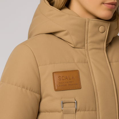 Athena | Winter Jacket - Casual Lace-Detail Outerwear for Women