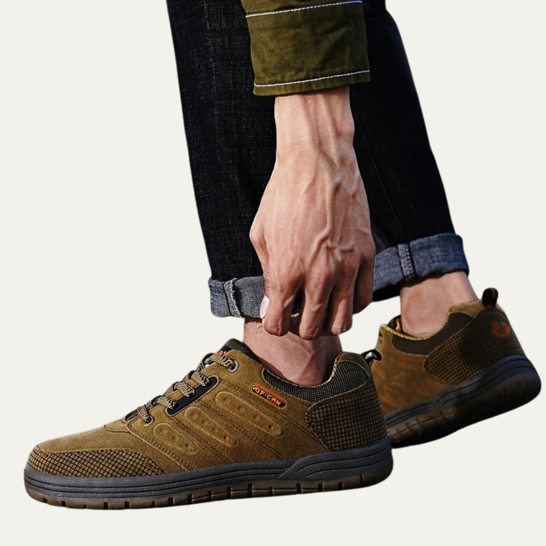 Men’s Low Cut Casual Synthetic Lace Up Shoes
