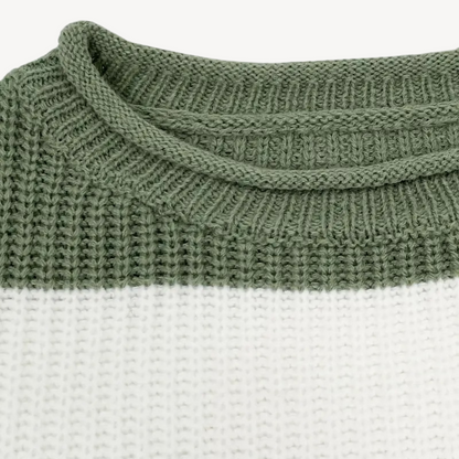 Women's Striped Oversized Sweater