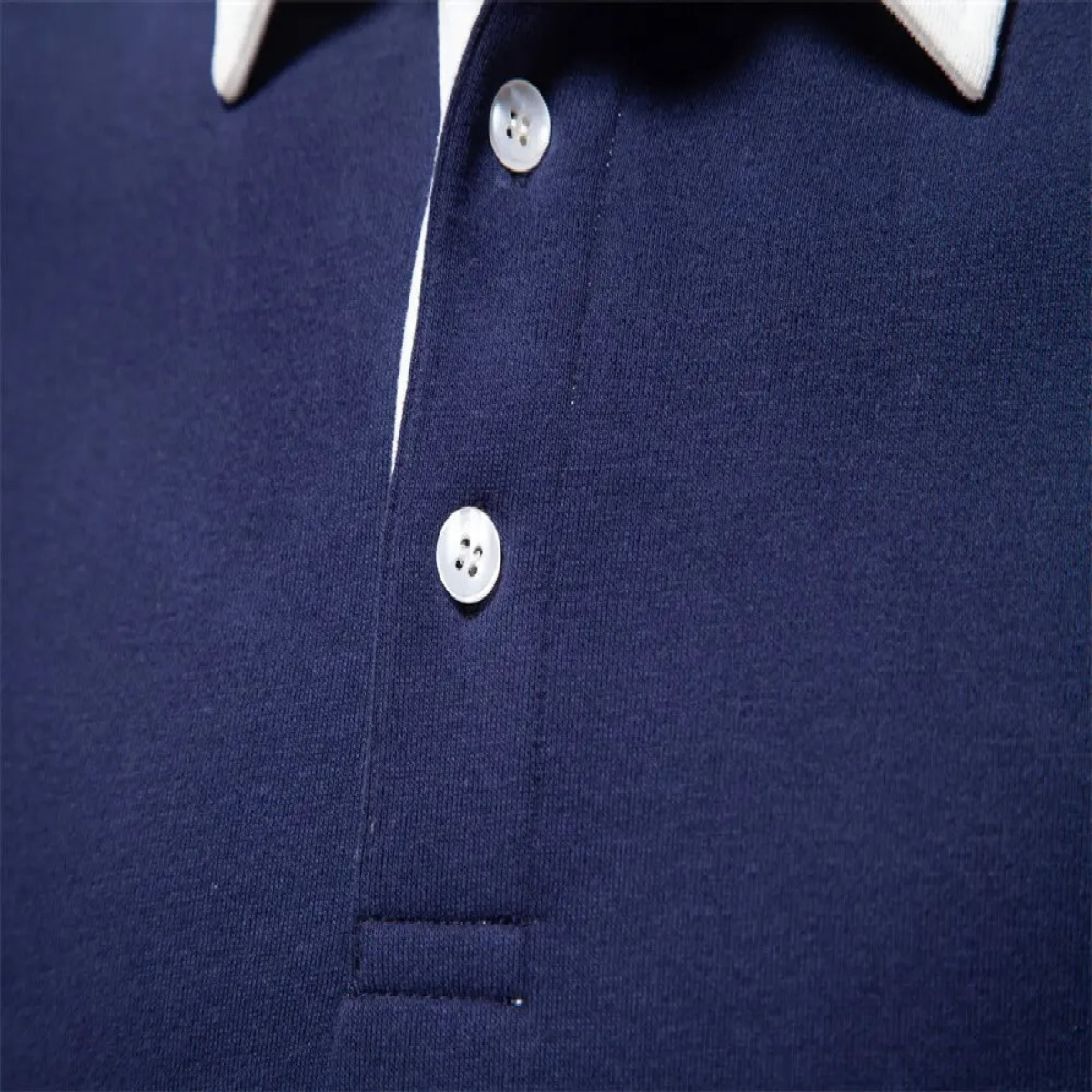 The Marlowe Men’s Casual Smart Polo Collar Jumper