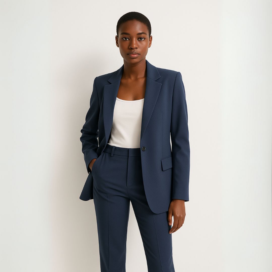 Suit Blazer Pants Set Women