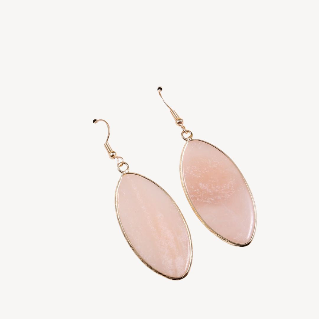 Gemstone Drop Earrings