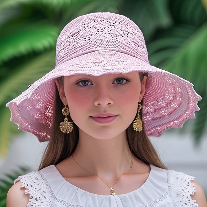 Chic Foldable Wide Brim Sun Hat