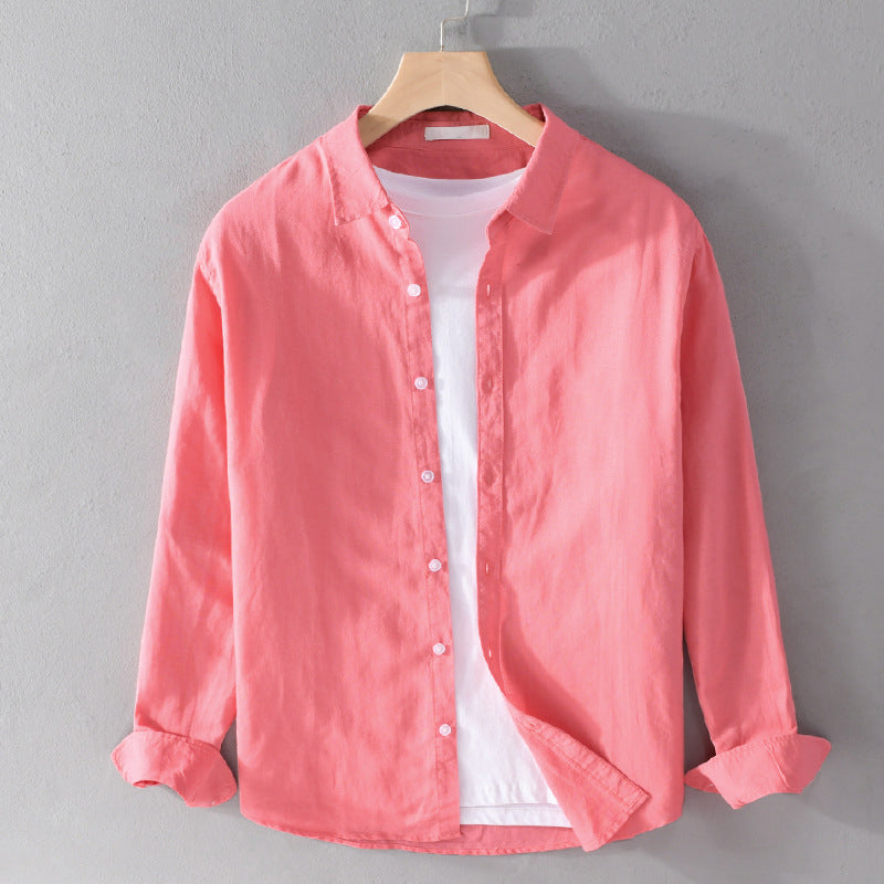 Casual Loose Fit Mens Shirt