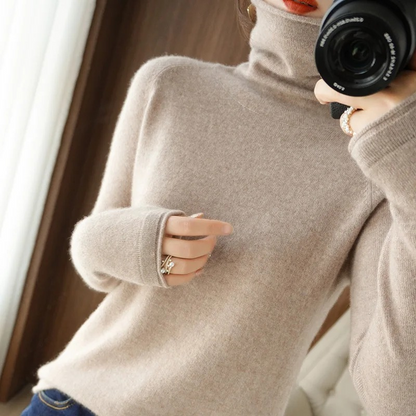 Warm Crew Neck Sweater for Women