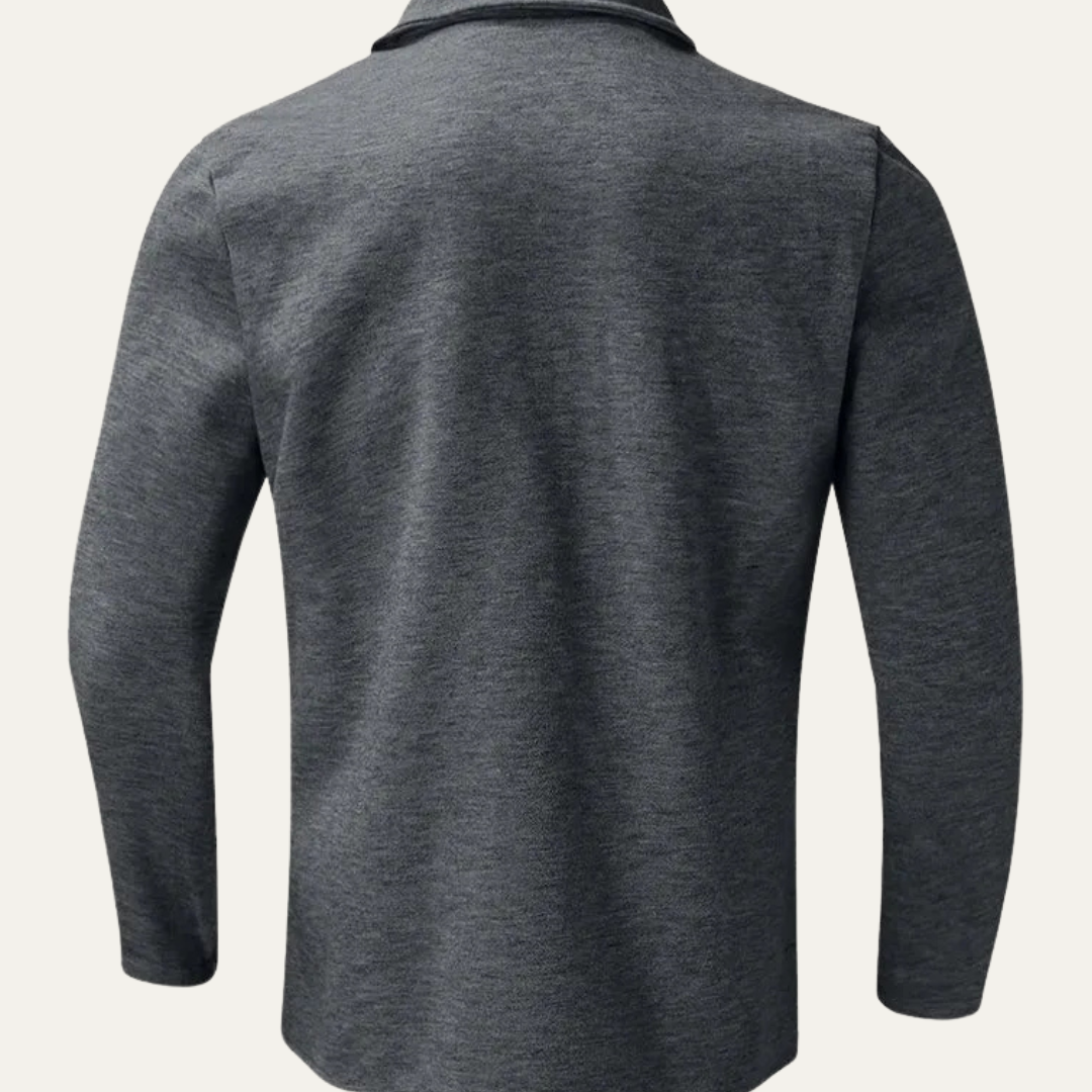 Men’s Relaxed Button Front Overshirt Jacket