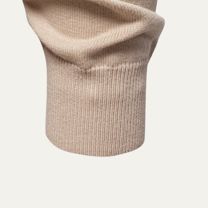 Men’s Basketweave Knit V Neck Button Cardigan