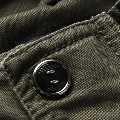 The Aberdeen Men's Trendy Cargo Cotton Jacket with Pockets