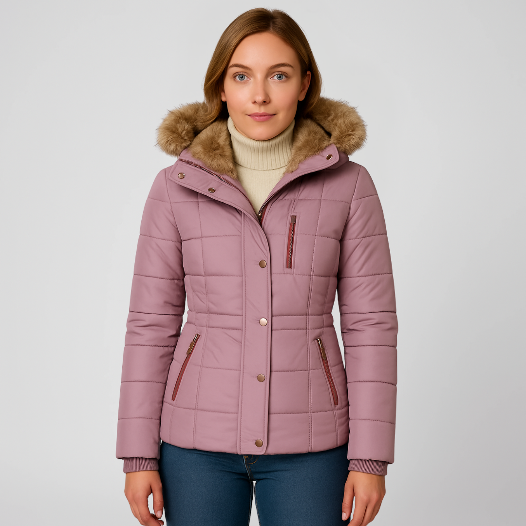 Serava | UrbanEase Coat - Fashionable Hooded Outerwear with Long Sleeve Warmth