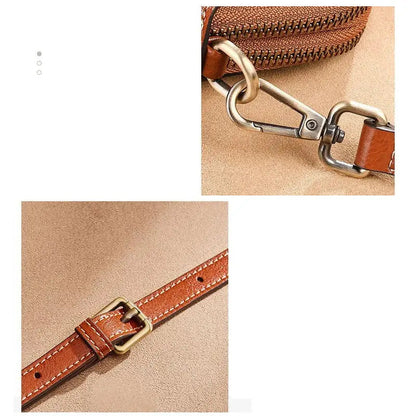 Lea | Elegant Leather Shoulder Bag – Chic, Compact & Effortlessly Refined