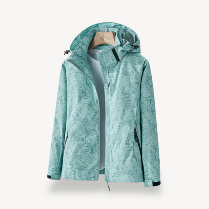 Men's Floral Print Windbreaker Jacket