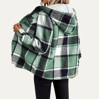 Women’s Cozy Plaid Shacket