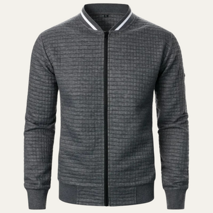 The Livingston Men's Lightweight Quilted Bomber Jacket