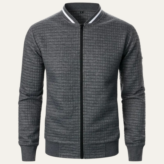 The Livingston Men's Lightweight Quilted Bomber Jacket