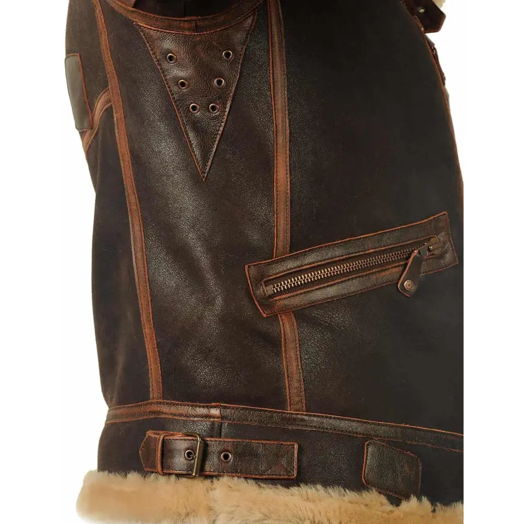 Men’s Pilot Winter Coat – Classic Bomber