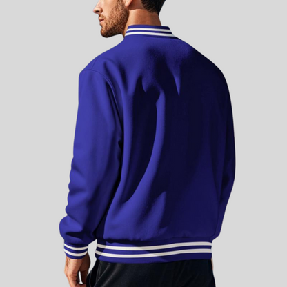 Men’s Classic Varsity Snap Jacket