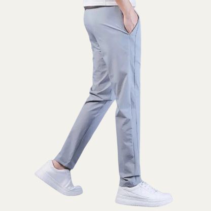 Men’s Slim Tapered Drawstring Trousers
