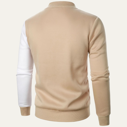 The Costa Rei Men’s Lightweight Colour Block Zip Up Jacket