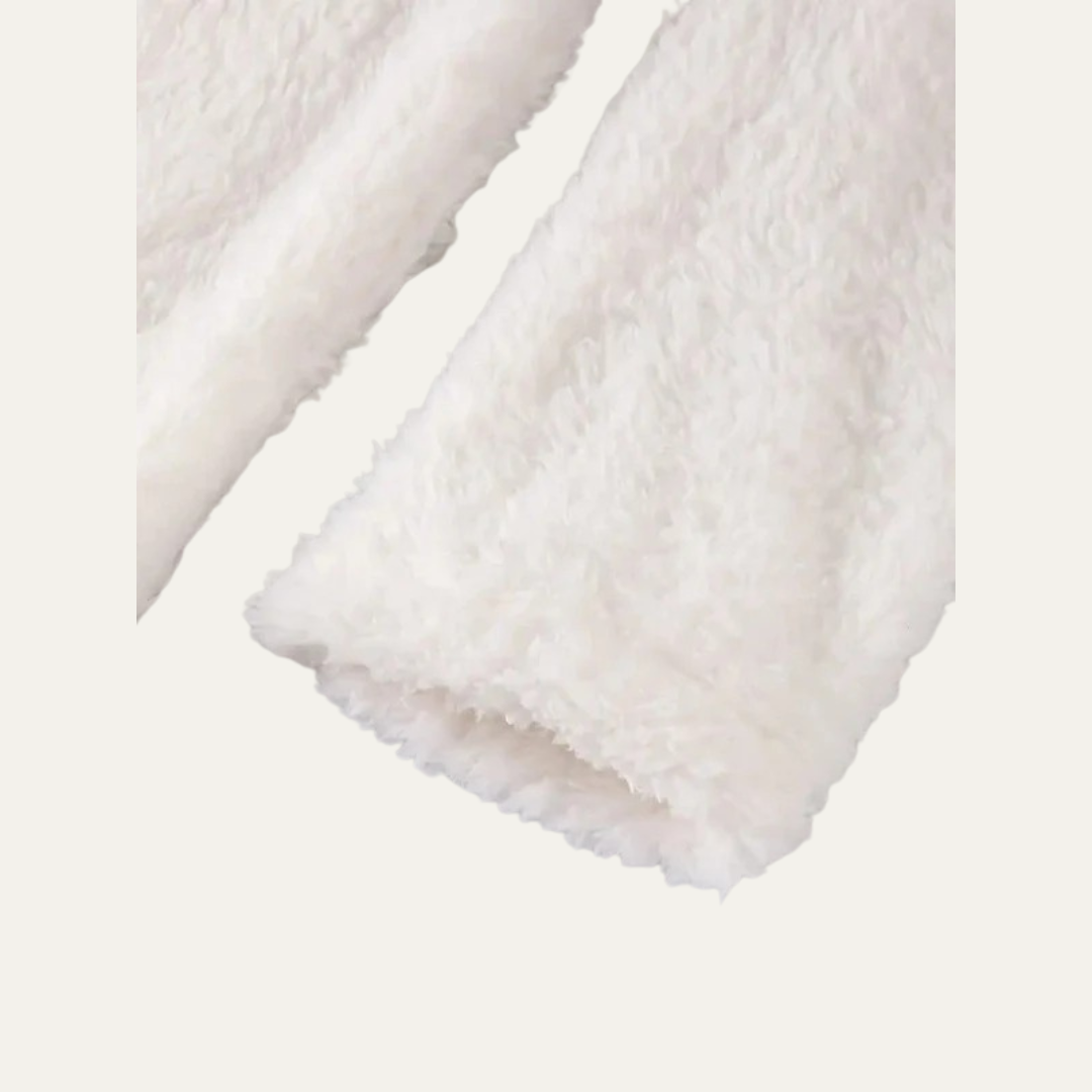 Women’s Fuzzy Christmas Tree Sherpa Lounge Top