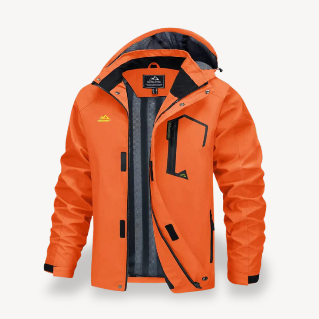 Men's Camo Waterproof Winter Jacket with Hood