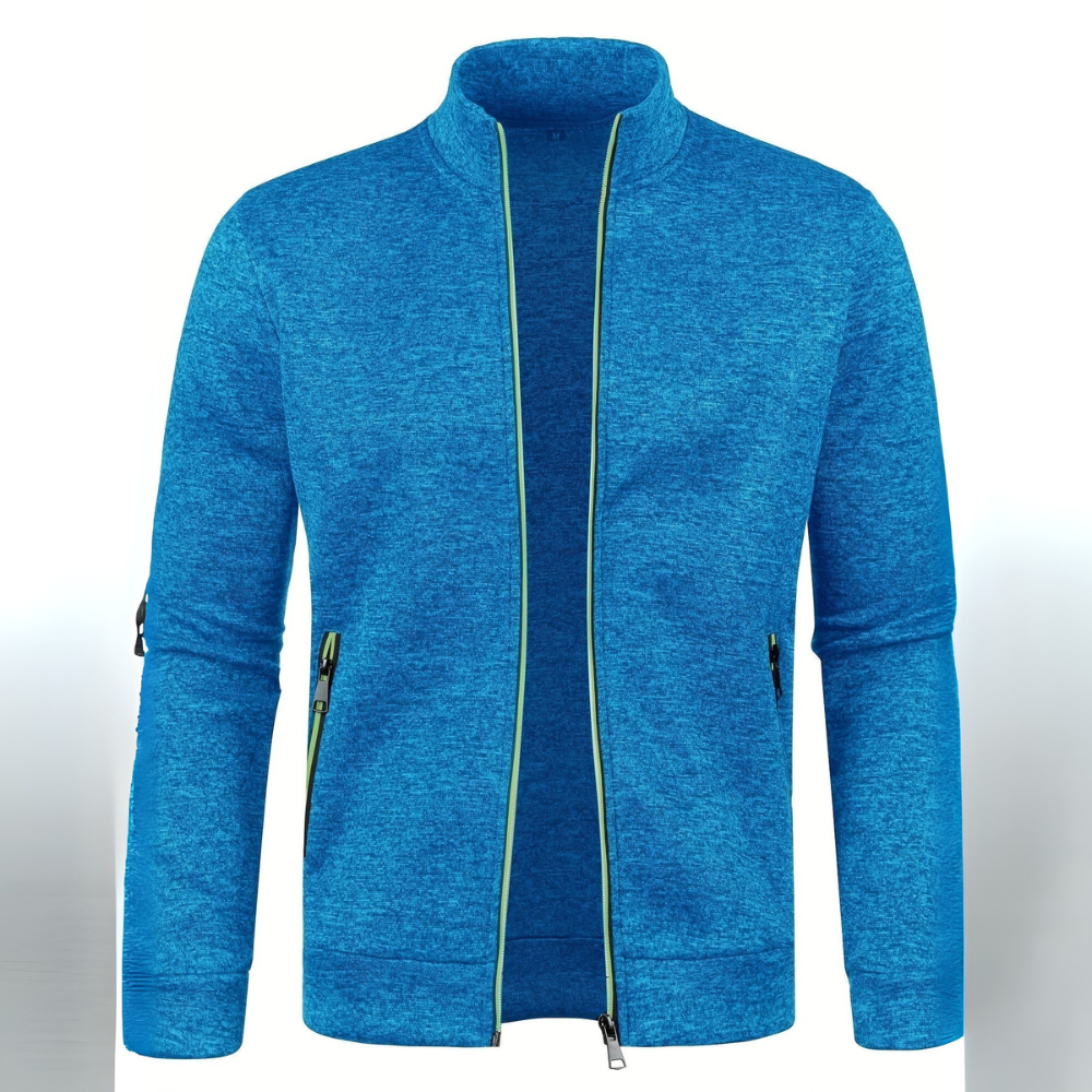 Men’s Neon Piped Full Zip Track Jacket