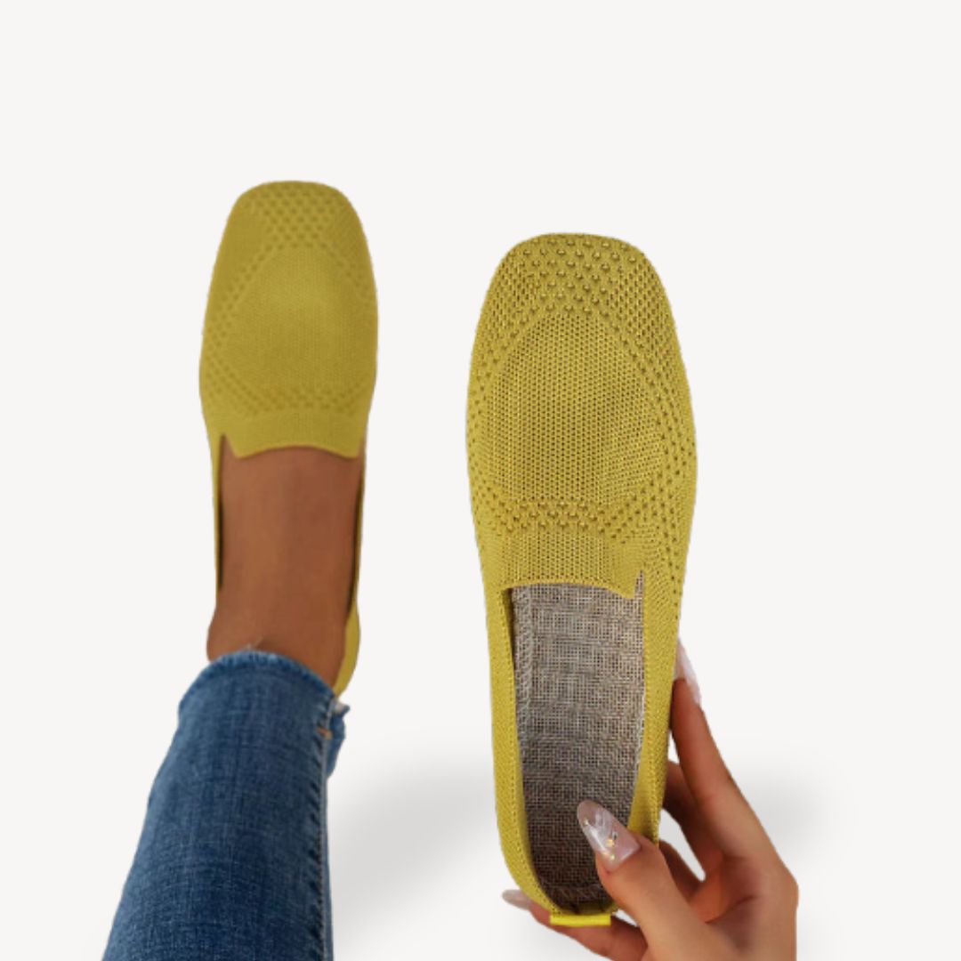 Women's Knitted Orthopedic Slip On Loafers