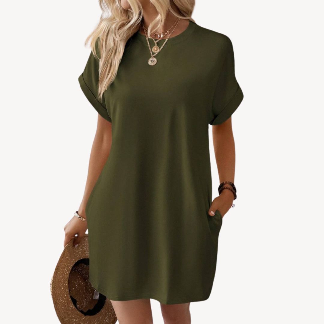 Casual T-Shirt Dress Women