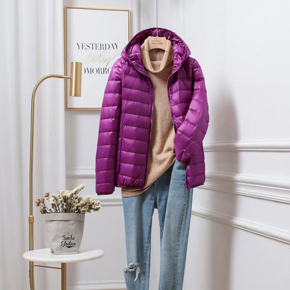 Warm Women's Hooded Puffer Coat
