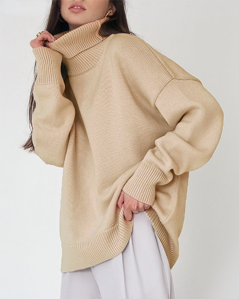 Women's Classic Crew Neck Winter Sweater