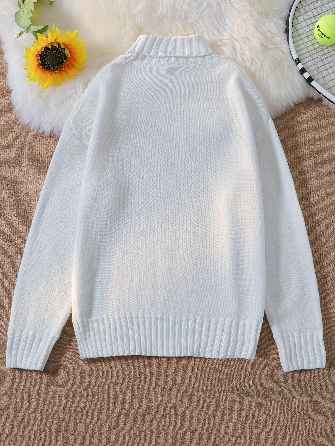Soft Men's Winter Crew Neck Cashmere Sweater