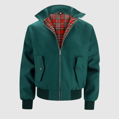 Vintage Style Classic Men's Leather Jacket