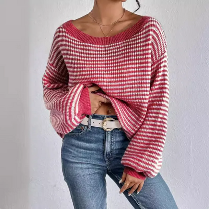 Fae | Women's Knitted Sweater | Off Shoulder