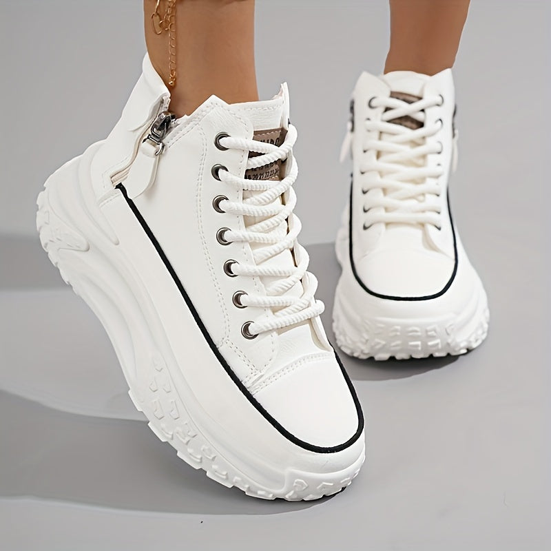 Comfy Women's High Top Sneakers for Daily Wear
